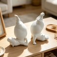 thumbnail image 5 of Mosey Hippopotamus Bookends Funny Book Organizers Clumsy Hippo Bookends Heavy Resin Bookend Holders Notebook Stand for Farmhouse Modern Decor Fun for Book, 5 of 8