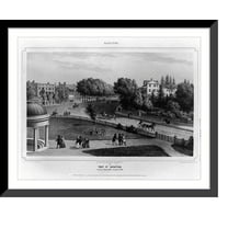 Historic Framed Print, Saratoga part of Saratoga, 17-7/8" x 21-7/8"
