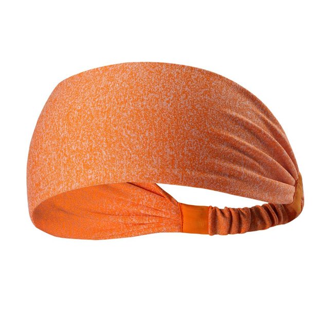 Unisex Deporte Diadema Yoga/Ciclismo/Correr/Fitness Ejercicio Hairband Elástico naranja Cola Venda del deporte del yoga