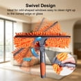 thumbnail image 5 of ITTAHO Window Squeegee with Extendable Pole, Window Scrubber Cleaning Tool, Washable Microfiber Chenille Pads, 5 of 8