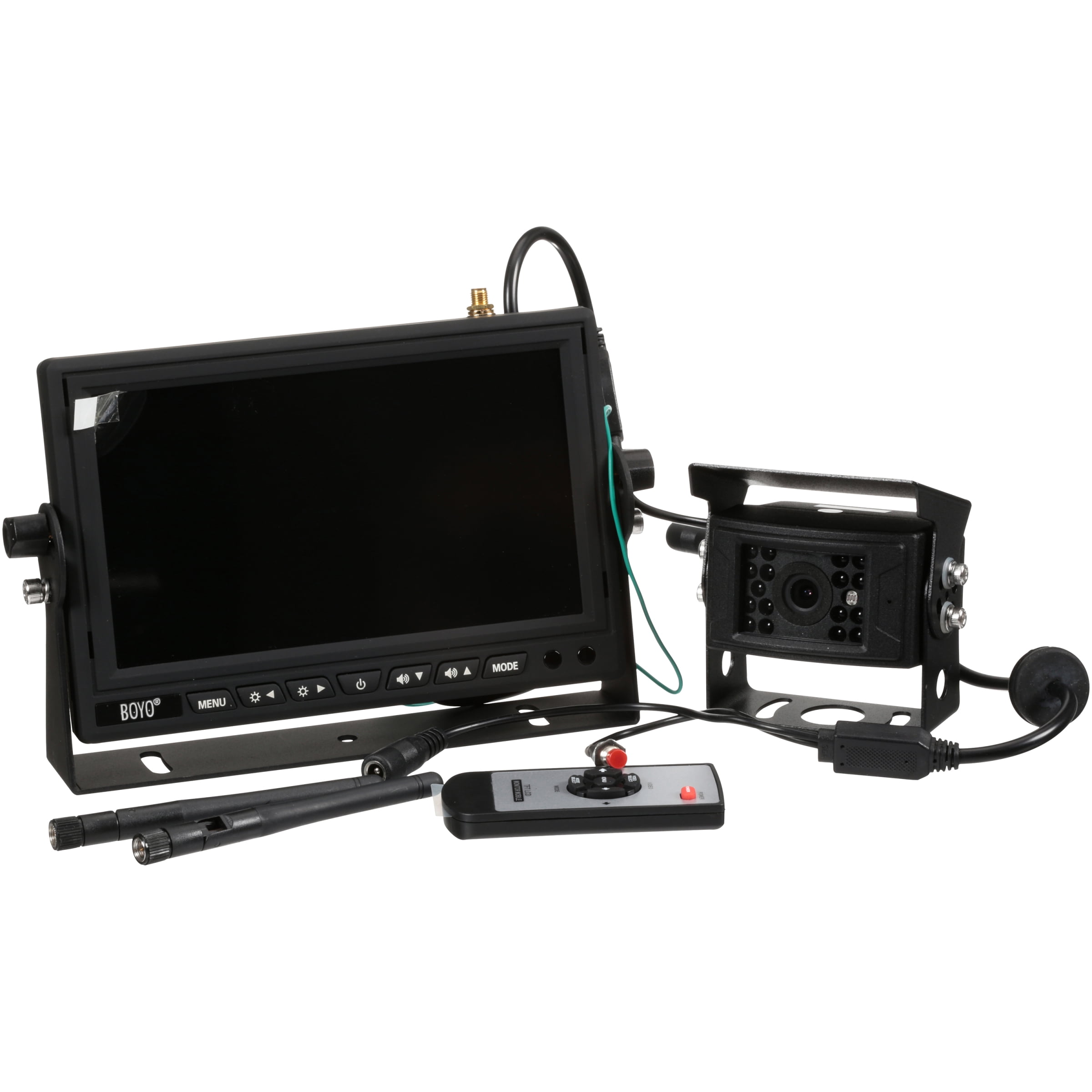 BOYO Vision VTC702R 7" Monitor/Heavy Duty Wireless Rearview Backup Camera System 