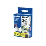 Brother TZFX251 - Black on white - Roll (0.94 in x 26.2 ft) flexible tape - for Brother PT-D600; P-Touch PT-3600, D600, D800, E550, P750, P900, P950; P-Touch EDGE PT-P750