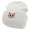 White, variant on Kitty Embroidered 12 Inch Long Knitted Beanie - Black OSFM