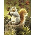 thumbnail image 3 of Folkmanis Puppets Gray Squirrel Hand Puppet, Grey/Brown/Cream, 3 of 5