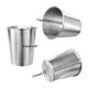 thumbnail image 3 of Paquete de 6 vasos para niños de acero inoxidable de 8 oz, vasos de pinta para niños, vasos de metal duraderos apilables, vasos para beber inastillables con descuento, 3 of 3