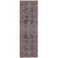 thumbnail image 2 of Nourison Brilliance Machine Washable Bohemian Navy/Brick 2' x 6' Area Rug, (2x6), 2 of 9