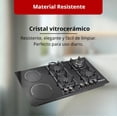 thumbnail image 4 of Parrilla empotrable 6 Quemadores Hibrida 90x51cm Cristal Templado, 4 of 5