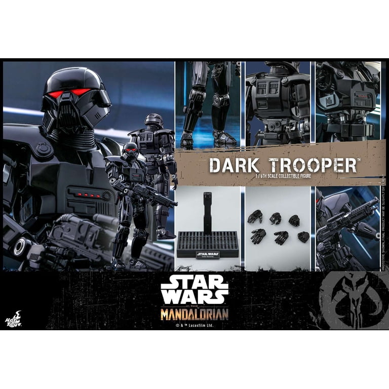 Star Wars The Mandalorian Dark Trooper Sixth Scale Hot Toys TMS032