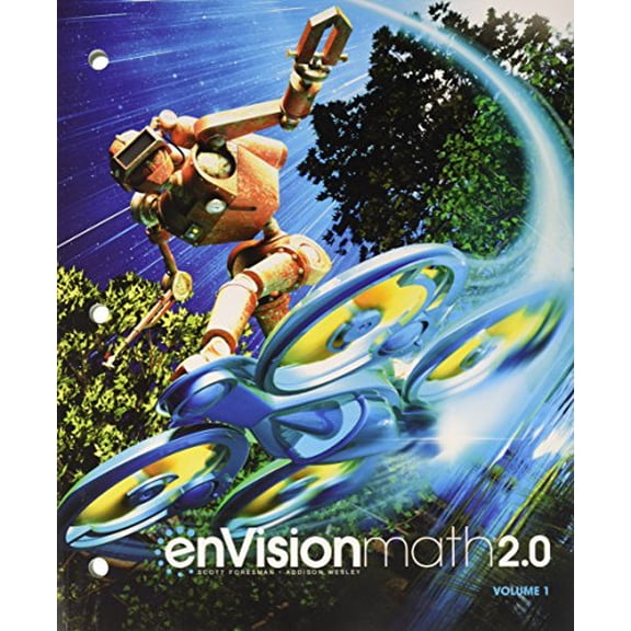 Pre-Owned Envision Math 2. 0 Student Edition Accelerated Volume 1 Grade 7 Copyright2018, 9780328950782, 0328950785, Paperback,