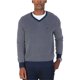 thumbnail image 1 of Nautica Mens Birdseye Knit Pullover Sweater, truenavy, M, 1 of 1