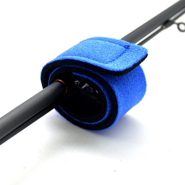 Fishing Rod Belt Adjustable Pole Tie Strap Outdoor Stretchy Band for  Household Convenient Fastener Hiking Travel Holiday Tools Accessories Blue  