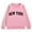 Pink, variant on Kids Boys Sweatshirts Letter Print Long Sleeve Crewneck Sweatshirts Pullover Tops Warm Fall Winter Clothes Sweatshirt for Girls 5-6 Years