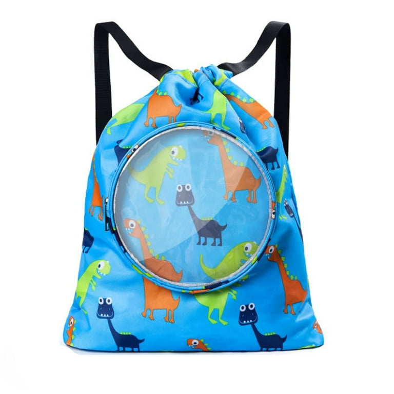 XunW Storage Bag Blue Grey Wet Separation Cute Animal Print Suitable For  Swimming Dancing Walking Day Trips Camping Backpack - Walmart.com