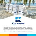 thumbnail image 4 of Kaufman - Terry Horizontal Sailor Stripes Beach Pool Towels - Set of 4 Pcs - 30in X 60in - 400 GSM - Luxury Hotel Towels 4-Pack (Navy), 4 of 7
