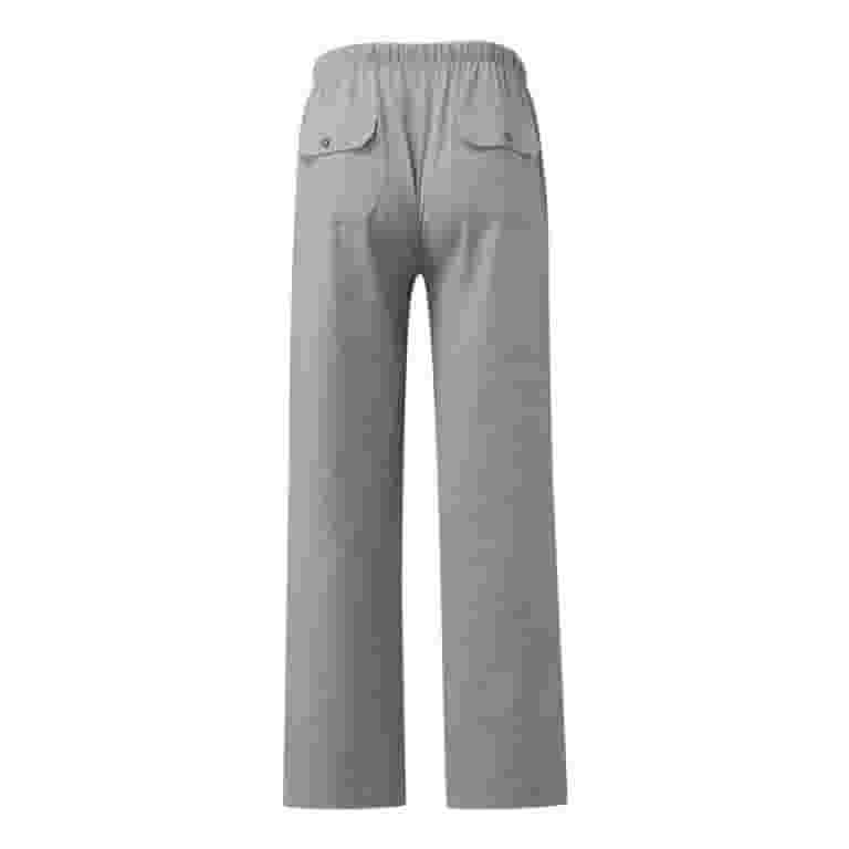【Swimcity】Lazy days pants Xysaqa Men's Cotton Linen Pants Drawstring Elastic Waist