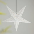 thumbnail image 2 of KAKOWELY Pantalla de papel para lámpara con forma de estrella, cubierta para lámpara de araña para sala de estar, 2 of 4