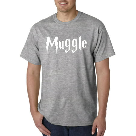 New Way 928 - Unisex T-Shirt Muggle Harry Potter Wizard Magic Small Heather