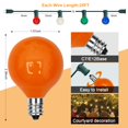 thumbnail image 2 of Guirnalda de luces Goothy para exteriores, 7,6 m, multicolor, 27 bombillas, 120 V, 2 of 8