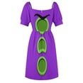 thumbnail image 6 of Purple Tentacle - Day of the Tentacle DOTT Dress summer women's dress 2024 clothing women summer 2024, 6 of 6