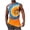 #396-Orange, variant on Ceisia Men's Slim Fit Crew Neck Tie-Dye Sleeveless Tank Top for Casual Sports Gold S Gifts