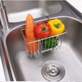 thumbnail image 3 of Organizador de fregadero de cocina para colgar y secar esponjas de acero inoxidable, 3 of 8