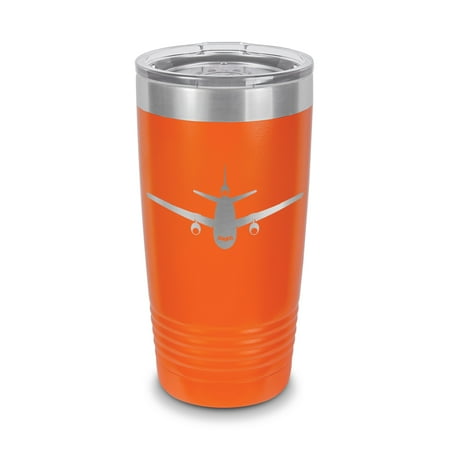 

KC-10 Extender Tumbler 20 oz - Laser Engraved w/ Clear Lid - Polar Camel - Stainless Steel - Vacuum Insulated - Double Wall - Travel Mug - kc10 tanker aircraftdc-10 dc10 advanced tanker cargo program