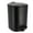 Black, variant on Stylish Chrome Metal Trash Can with Silent Soft Close Lid, Large 5L - 1.3 Gal Capacity, Durable Foot Pedal for Hands-Free Operation, Modern Square Design - Ideal for Bathroom, Home or Office