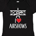 thumbnail image 4 of Inktastic I Love Airshows Boys or Girls Baby Bodysuit, 4 of 5