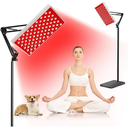 Red Light Therapy for Face and Body,Therapeutic Light Boxes with Automatic Shutoff, Red Light Therapy Panel, Timing Cable & Accessories