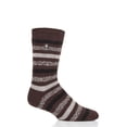thumbnail image 6 of Heat Holders Men's Brian ORIGINAL Striped Crew Socks | Warm + Soft, Hiking, Cabin, Hunting, Outdoor, Cozy Socks | 7X Warmer Than Cotton Socks, 6 of 6