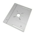thumbnail image 1 of Riwcyla Router Table Insert Plate Aluminum Alloy Wood Milling Flip Board Machine Engraving Auxiliary Tool Table Saw Woodworking Benches, 1 of 4