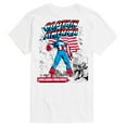 thumbnail image 2 of Marvel Captain America - Living Legend - Men's Short Sleeve Graphic Tee, 2 of 4