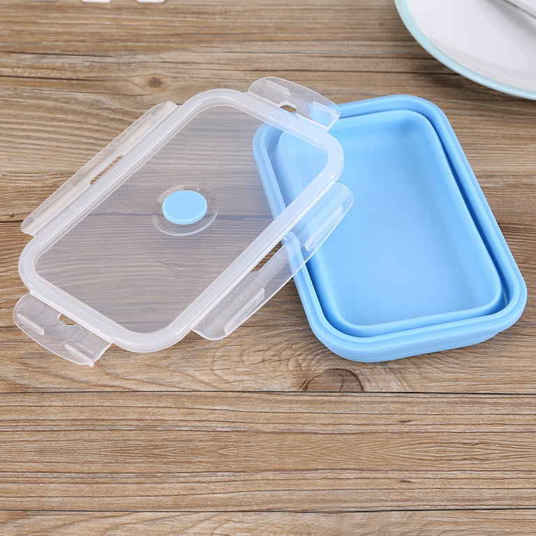 Silicone Folding Bento Box Collapsible Portable Lunch Box for Food  Dinnerware Food Container Bowl Lunchbox Tableware