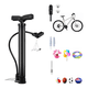 thumbnail image 3 of 2pcs Bomba Bloosom  Para Bici Y Inflar Balones Llantas C/ 3valvulas Negro, 3 of 5