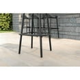 thumbnail image 2 of Suncast Outdoor Resin Bar Stools 2-pack - Cool Gray, 2 of 4