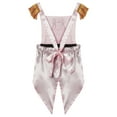 thumbnail image 2 of TiaoBug Baby Girls Shiny Circus Ringmaster Costume Sleeveless Tailcoat Romper Christmas Party Outfits Pink 3-4, 2 of 6