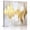 White Light Gray Lemon Yellow Light Yellow, variant on Wall Art Prints, Gold Grey Framed Canvas Prints for Bedroom Living Room Bathroom Office, Abstract Contemporary Square Graffiti Smear Art Gallery Wrap Wall Art Poster for Gifts Home Decor 24"x24"