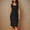 B216 Black womens summer dresses clearance under $5, variant on Women's Sleeveless Form-Fitting Midi Dress Essential Scoop Neck Knee Length Stretch Bodycon Casual Tank Dress Beach Vacation Dress