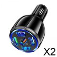 thumbnail image 1 of Cargador De Coche Rápido De 2x5 Puertos USB QC3.0 Cargador De Teléfono Para Coche Para Teléfonos Coches Negro, 1 of 10