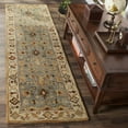 thumbnail image 3 of SAFAVIEH Antiquity Langston Oriental Wool Runner Rug, Blue/Ivory, 2'3" x 8', 3 of 9