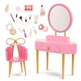 thumbnail image 3 of Set de Tocador y Silla Our Generation con Accesorios para Muñecas de 45 cm, 3 of 7