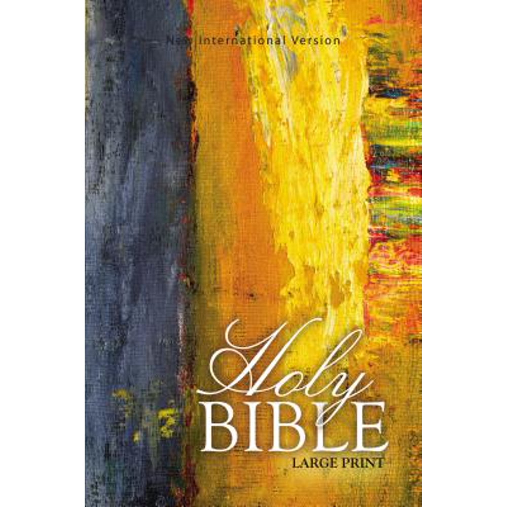 NIV Holy Bible, Large Print (Paperback)