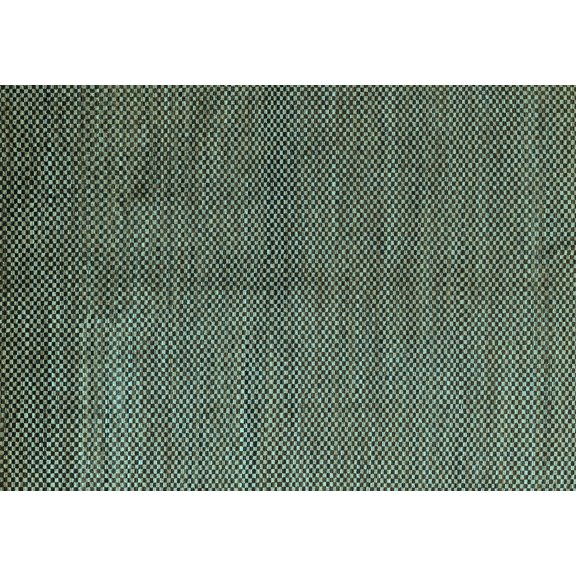 Ahgly Company Indoor Rectangle Abstract Light Blue Modern Area Rugs, 2' x 4'