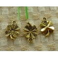 thumbnail image 3 of HOOUN 402 Pcs Antique gold plated four leaf clover Charms Pendant 15x10MM S4898, 3 of 4