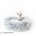 thumbnail image 2 of Mr. Peanut's 28" OrthoPlush Pet Bed - Snowflake White Two Tone, 2 of 9