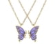 thumbnail image 4 of Collar de mariposa para mujer collar con colgante de mariposa collar de mariposa para mujer cadena BFF de aleación collar de amistad para 2 niñas collar con colgante de ANGGREK Otros, 4 of 7