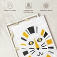 thumbnail image 6 of Elephant Stock Leo Zodiac Sign Wall Art - Vertical Canvas Wall Art - Living Room Wall Decor - Religion And Spirituality Canvas - White And Gray Decor - 30" x 45", 6 of 8