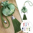 thumbnail image 3 of Chinese Style Sachet Jewelry Bag Embroidery Bag Coin Purse Car Pendant+ T2I4, 3 of 8