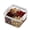 A, variant on mdesiwst Sealed Storage Box Transparent Multi-Compartment Food Container Stackable Airtight Canister for Kitchen Cabinet Pantry Loose Tea Leaves Herbs Spices
