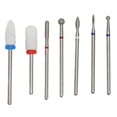 thumbnail image 2 of Electric Nail File Bits, Nail Drill Bits Set Left Right Handed Cuticle Remover  For Drilling Machine, 2 of 8